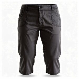 Sonoma Womens Skimmer Pants Size 22W Black Cotton Blend